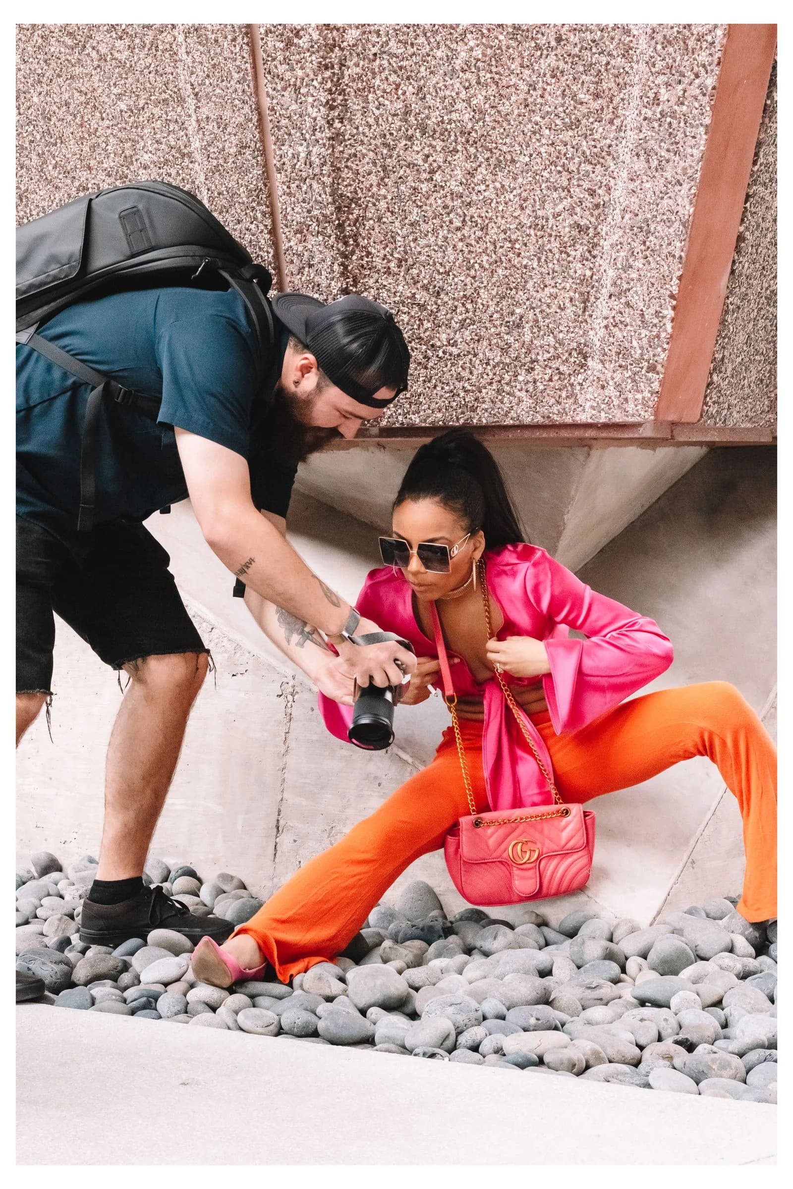 Photographer guiding model — Photographers & Photography Studios marketing by TML Agency