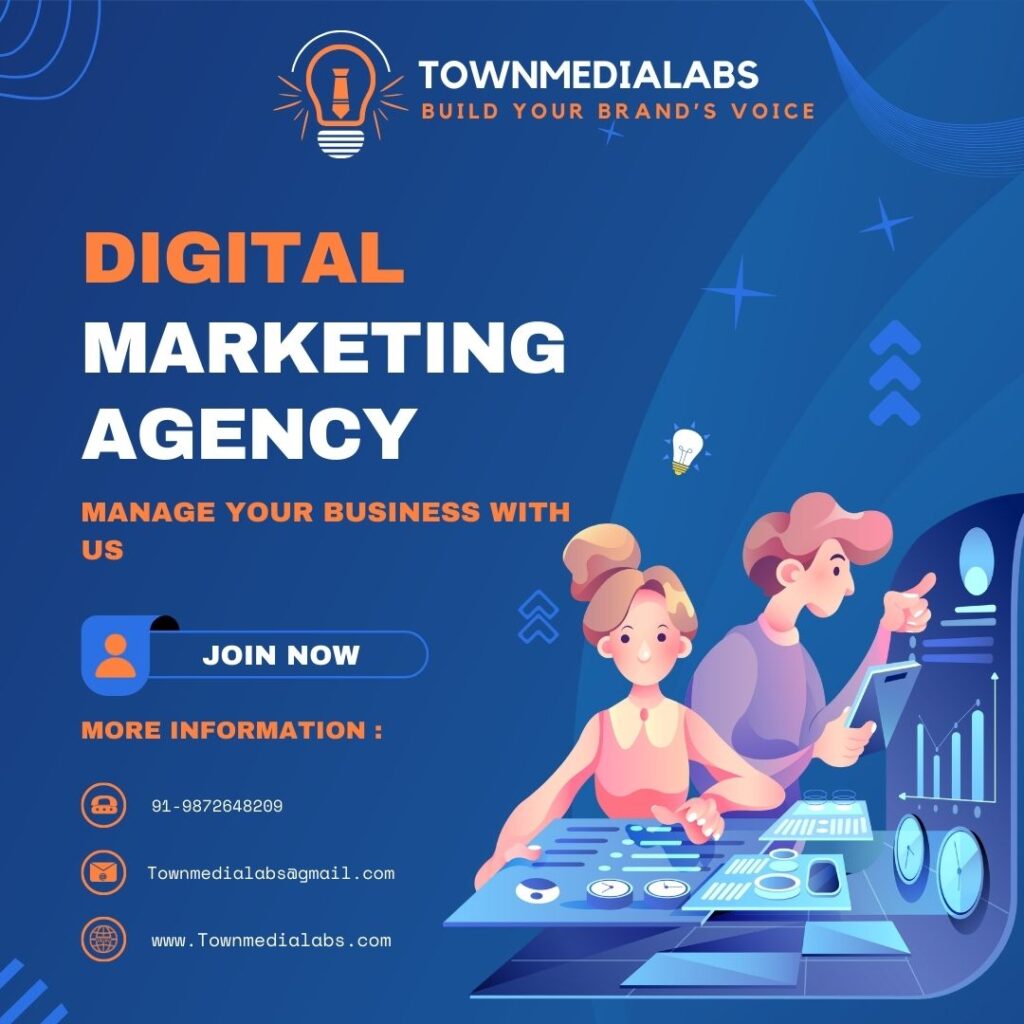 Digital Marketing Agency Townmedialabs SMM Company in Chandigarh